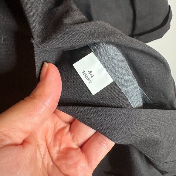 Vintage black removable lining trench coat jacket - Picture 7 of 8